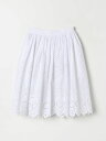 ドルチェ&ガッバーナ DOLCE&GABBANA ミニバッグ スカート ガールズ ホワイト Mini-skirts L55I25FG5BK White 関税 送料無料 ラッピング無料 2025AW gi