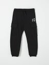 【1000円OFFクーポン配布中!!】 ディースクエアード DSQUARED2 パンツ ボーイズ ブラック Cargo trousers DQ2669D0094 Black 関税 送料無料 ラッピング無料 2025AW gi