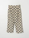 【1000円OFFクーポン配布中!!】 バーバリー BURBERRY パンツ ボーイズ ベージュ Cargo trousers 8089098 Cream 関税 送料無料 ラッピング無料 2025AW gi