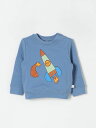 ステラ マッカートニー キッズ STELLA MCCARTNEY KIDS Tシャツ トップス ベビーユニセックス T-shirt TV4520 Z0453 Gnawed Blue 関税 送料無料 ラッピング無料 2025AW gi
