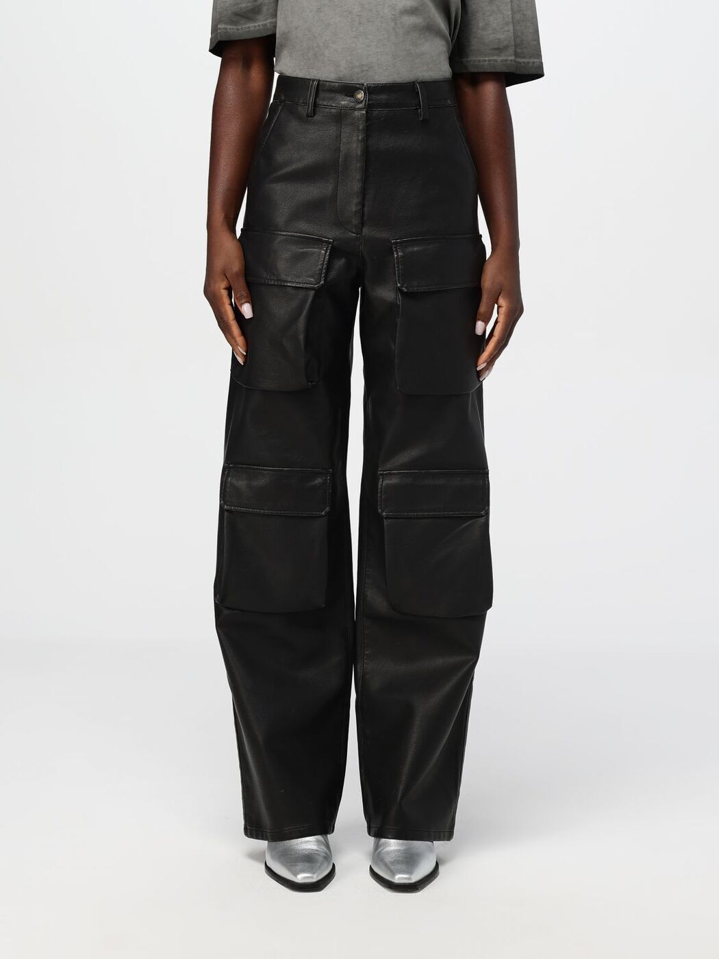 ݥȺ4!! २ MSGM ܥ ѥ ǥ ֥å Trousers 3741MDP16L247...