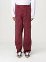 【三連休限定1000円OFF】 カーハート ダブリューアイピー CARHARTT WIP ズボン パンツ メンズ レッド Trousers I031501 Burgundy 関税 送料無料 ラッピング無料 2025AW gi