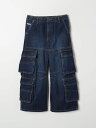 ディーゼル DIESEL レギュラーフィットジーンズ デニム ガールズ ブルー Regular fit jeans J01725KXBLU Blue 関税 送料無料 ラッピング無料 2025AW gi