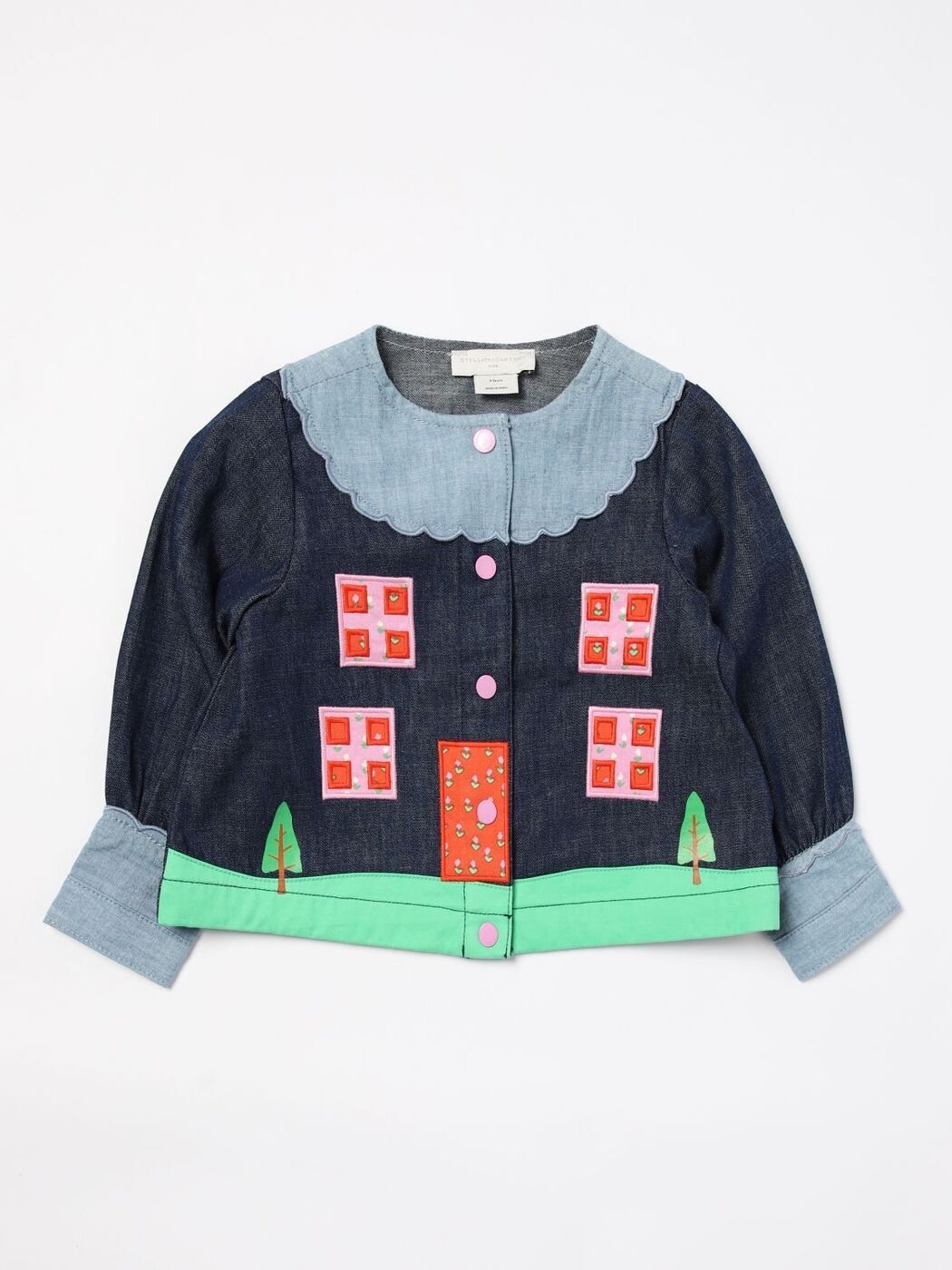 楽天BRANDSHOP・クラージュ楽天市場店ステラマッカートニー STELLA MCCARTNEY シャツ ボーイズ ブルー Casual shirts TV5A00Z0522 Blue 関税 送料無料 ラッピング無料 2025AW gi
