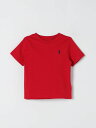 ポロ・ラルフローレン POLO RALPH LAUREN Tシャツ トップス ベビーユニセックス レッド T-shirt 320832904 Red 関税 送料無料 ラッピング無料 2025SS gi