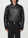 【1000円OFFクーポン配布中!!】 アミ パリス AMI PARIS ジャケット メンズ ブラック Jackets HJK131LH0044 Black 関税 送料無料 ラッピング無料 2025AW gi