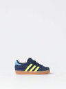 アディダス オリジナルス ADIDAS ORIGINALS フラットスニーカー スニーカー ボーイズ ブルー Flat sneakers IH2783 Blue 関税 送料無料 ラッピング無料 2025AW gi