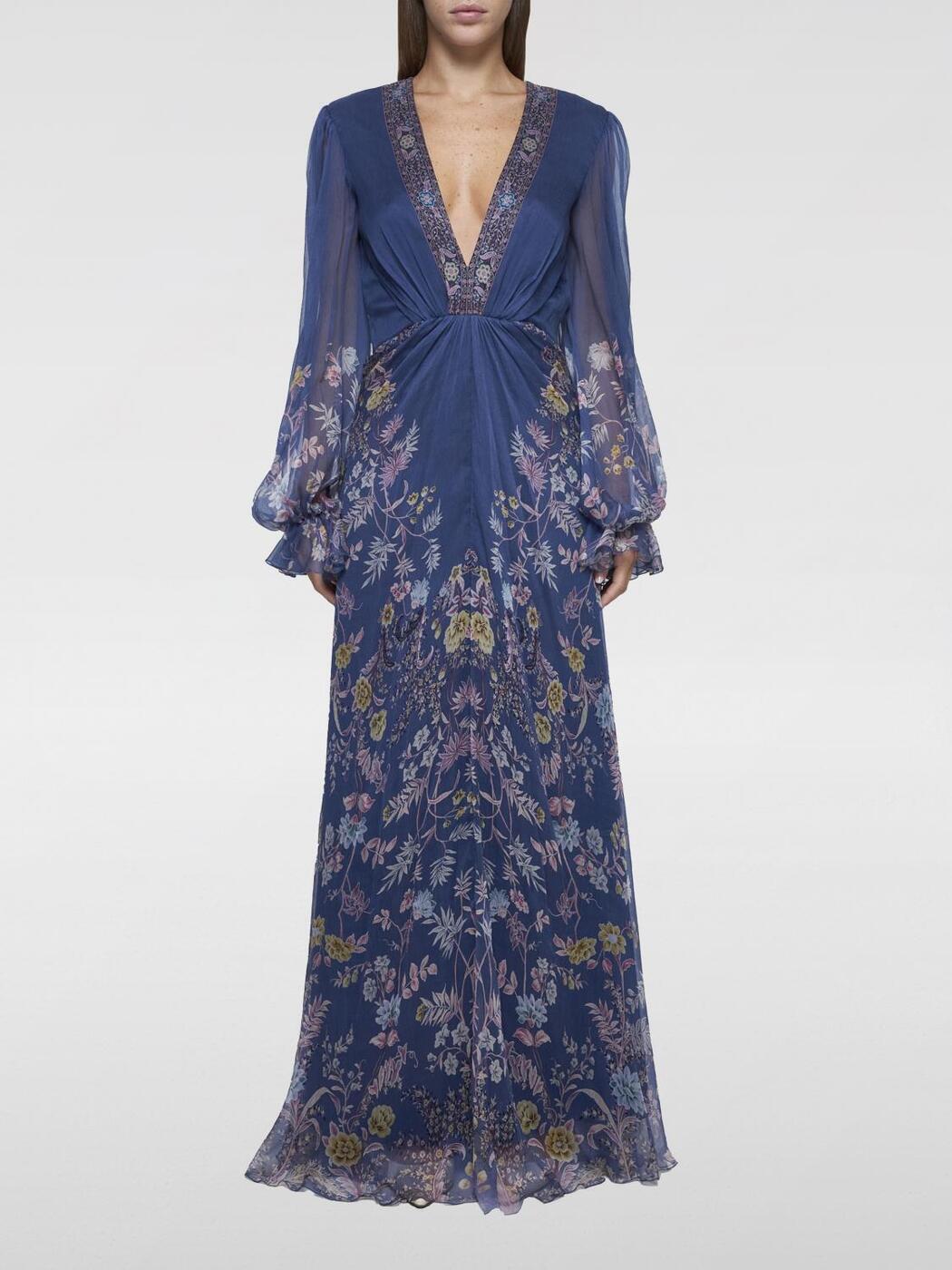 【本日ポイント4倍！】 エトロ ETRO ワンピース ドレス レディース ブルー Dresses WRHA018599SP184 Blue 関税 送料無料 ラッピング無料 2025AW giのサムネイル