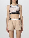【本日ポイント4倍!!】 パーム エンジェルス PALM ANGELS Tシャツ トップス レディース ベージュ T-shirts and tops PWVO024S23FAB002 Beige 関税 送料無料 ラッピング無料 2023SS gi