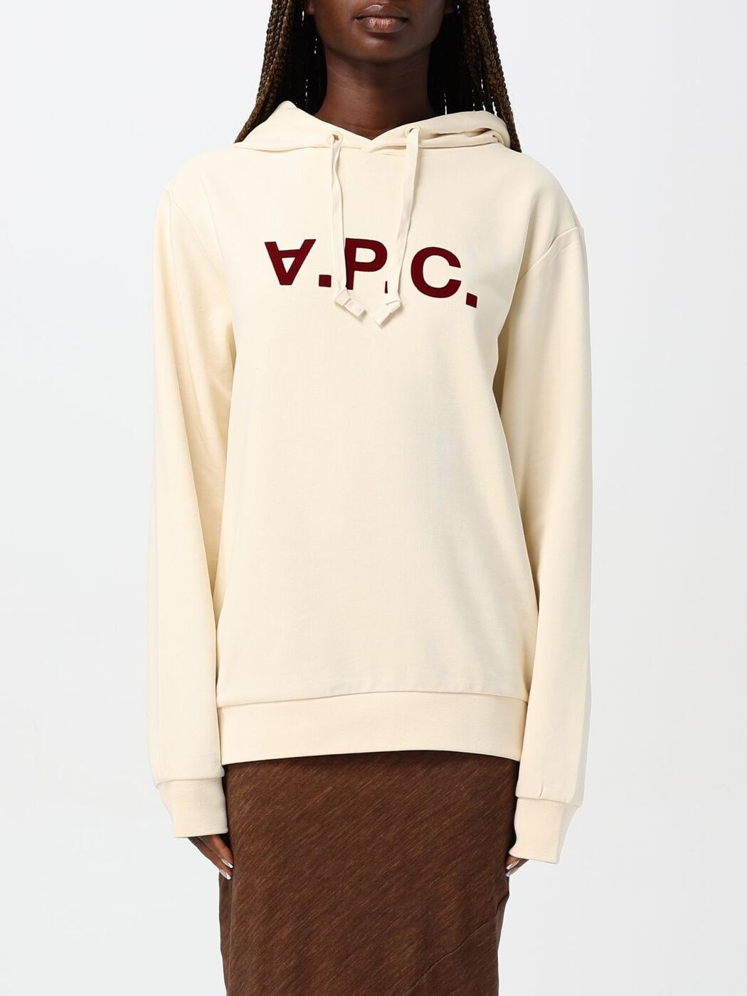 【本日ポイント4倍!!】 アー ペー セー A.P.C トレーナー レディース ホワイト Sweatshirts COHBNM27908 White 関税 送料無料 ラッピング無料 2025AW gi