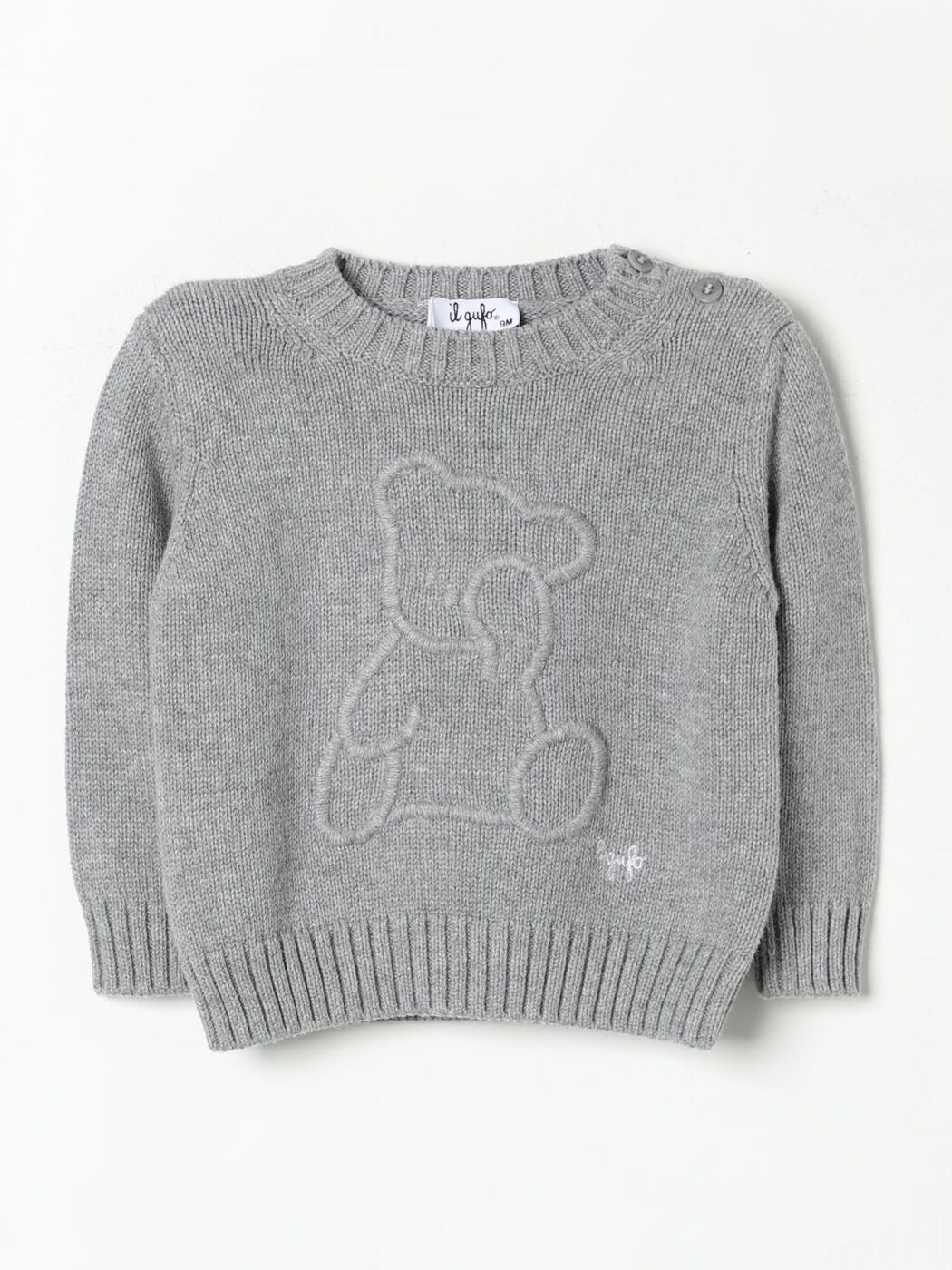 륰åե IL GUFO T ȥåץ ٥ӡ˥å 졼 T-shirt MA451EM109 Grey  ̵...