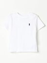 ポロ・ラルフローレン POLO RALPH LAUREN Tシャツ トップス ベビーユニセックス ホワイト T-shirt 320832904 White 関税 送料無料 ラッピング無料 2025SS gi
