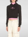 【本日ポイント4倍!!】 ディーゼル DIESEL トレーナー レディース ブラック Sweatshirts A157140GRAC Black 関税 送料無料 ラッピング無料 2025SS gi