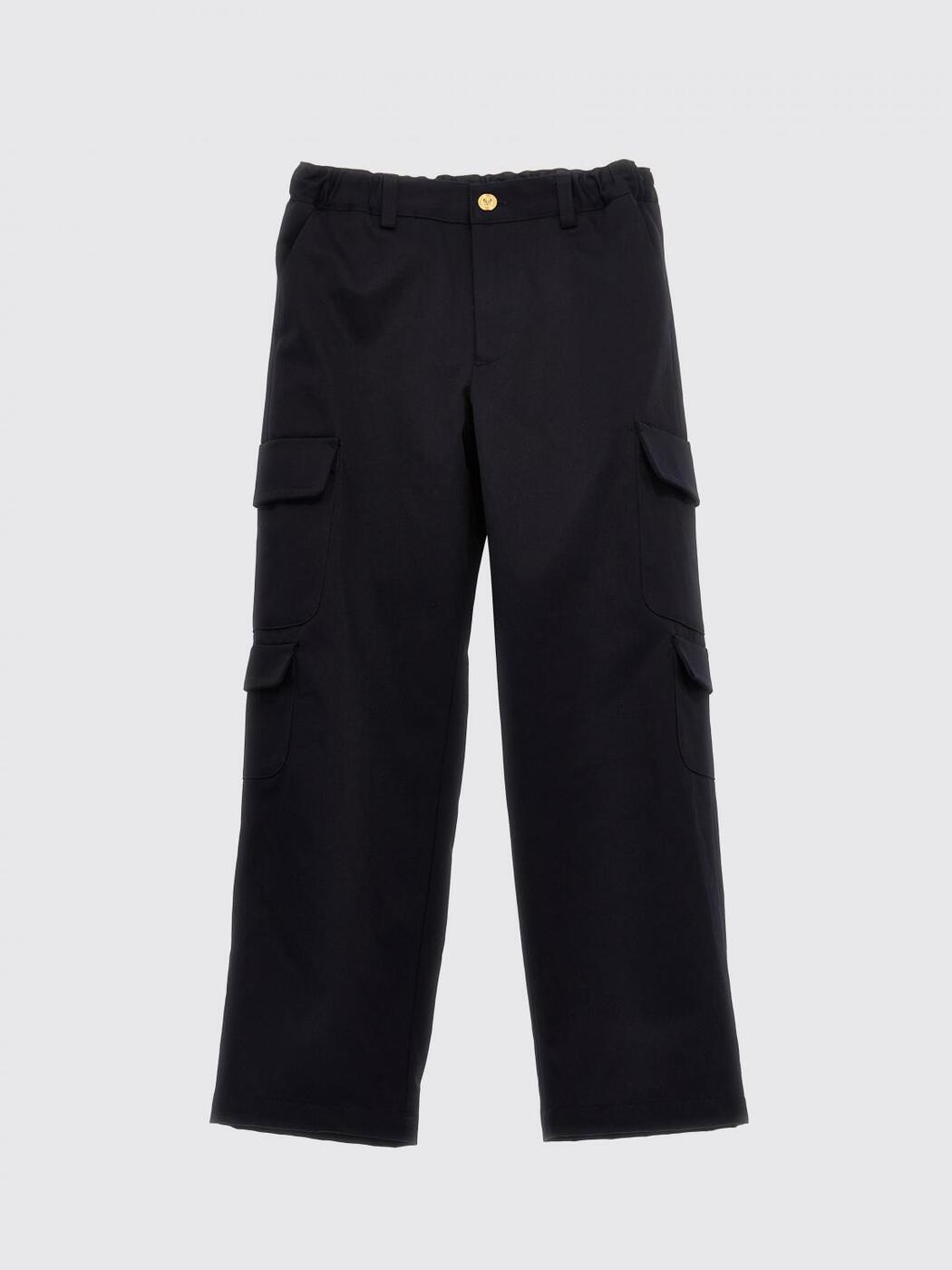 륵 VERSACE ѥ ܡ ֥롼 Cargo trousers 10149611A11638 Blue  ̵...