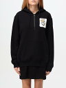【本日ポイント4倍!!】 モスキーノクチュール MOSCHINO COUTURE トレーナー レディース ブラック Sweatshirts 17085528 Black 関税 送料無料 ラッピング無料 2025AW gi