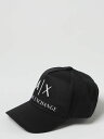 【15,000円以上1,000円OFF!!】 ARMANI EXCHANGE アルマーニ エクスチェンジ ブラック Black 帽子 メンズ 春夏2024 954039CC513 【関税・送料無料】【ラッピング無料】 gi