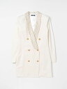 【15,000円以上ご購入で1,000円OFF！】 BALMAIN バルマン ホワイト White ジャケット ガールズ 秋冬2023 BT1C20J0035 【関税・送料無料】【ラッピング無料】 gi