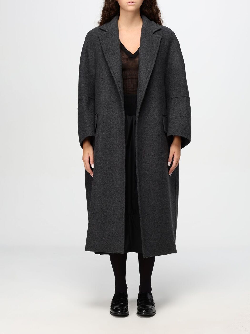 マックス マーラ MAX MARA トレンチコート コート レディース グレー Coats and trench coats 2421016433600 Grey 関税 送料無料 ラッピング無料 2025AW giのサムネイル
