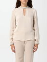 ツインセット TWINSET Tシャツ トップス レディース ベージュ T-shirts and tops 242TT2262 Cream 関税 送料無料 ラッピング無料 2025AW gi