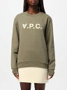【本日ポイント4倍!!】 アー ペー セー A.P.C トレーナー レディース ブラウン Sweatshirts COHBNM27907 Brown 関税 送料無料 ラッピング無料 2025SS gi