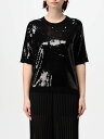 ツインセット TWINSET Tシャツ トップス レディース ブラック T-shirts and tops 242TT3141 Black 関税 送料無料 ラッピング無料 2025AW gi