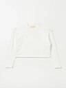 【三連休限定1000円OFF】 エリザベッタ フランキ ELISABETTA FRANCHI LA MIA BAMBINA ロングスリーブTシャツ Tシャツ ガールズ Long sleeve t-shirts EFTS224JE006 Yellow Cream 関税 送料無料 ラッピング無料 2025AW gi
