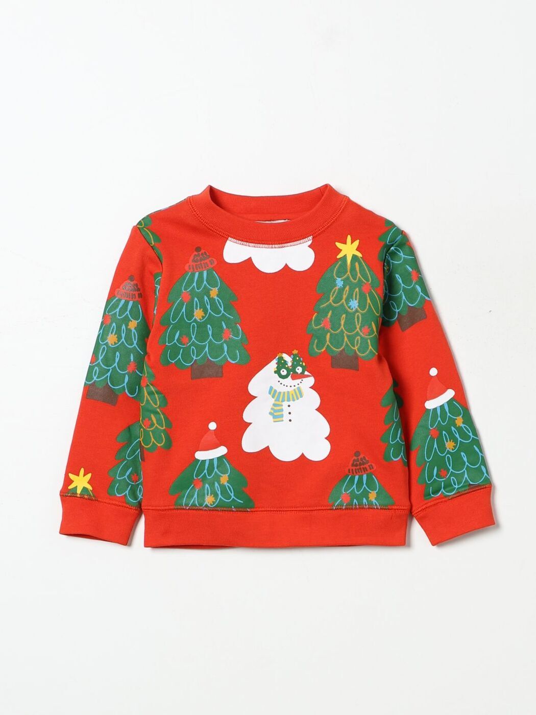 楽天BRANDSHOP・クラージュ楽天市場店ステラマッカートニー STELLA MCCARTNEY クルーネックジャンパー ニットウェア ボーイズ レッド Crew neck jumpers TV4P00Z2097 Red 関税 送料無料 ラッピング無料 2025AW gi
