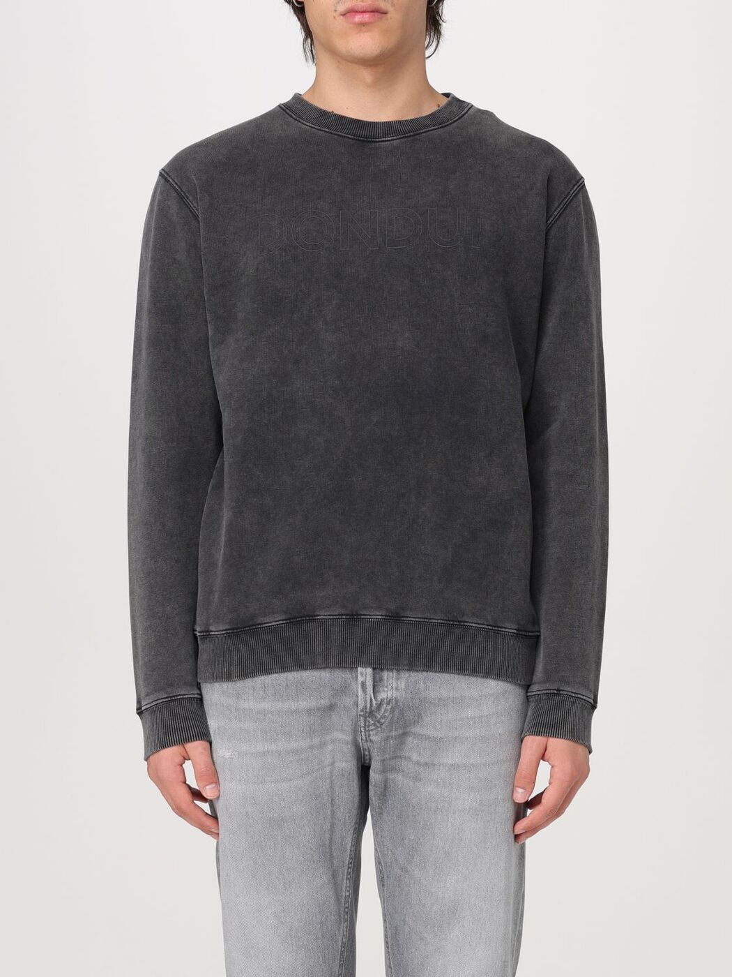 ɥå DONDUP åȥ ȥ졼ʡ  Sweatshirts UF641KF0196THY3 Charcoal  ̵ åԥ̵ 2025AW gi