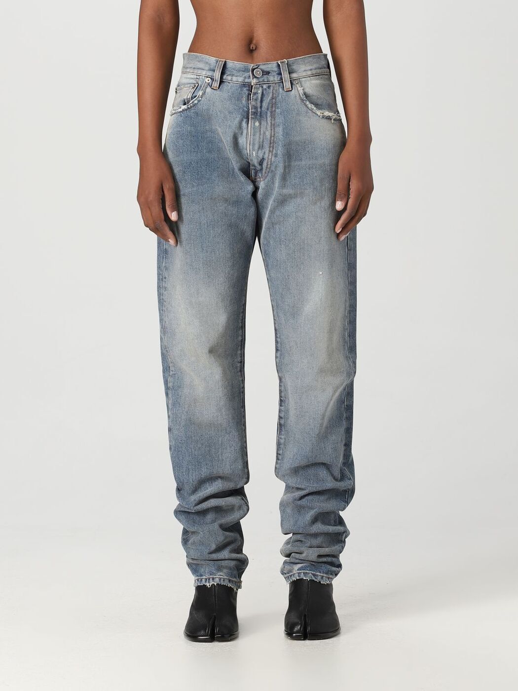 ᥾ ޥ른 MAISON MARGIELA ǥ˥ ǥ ֥롼 Jeans S29LA0094S30561 Blue  ...