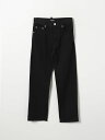ディースクエアード DSQUARED2 レギュラーフィットジーンズ デニム ボーイズ ブラック Regular fit jeans DQ2672D0ABF Black 関税 送料無料 ラッピング無料 2025AW gi