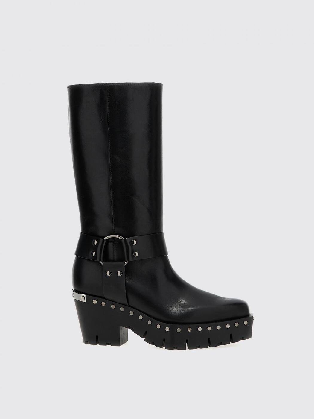 ߡ奦 JIMMY CHOO ֡ ǥ ֥å Boots QUINN75HJV Black  ̵ åԥ̵ 2025AW gi