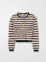 ピンコキッズ PINKO KIDS クルーネックジャンパー ニットウェア ガールズ ピンク Crew neck jumpers F4PIJGJP052 Pink 関税 送料無料 ラッピング無料 2025SS gi