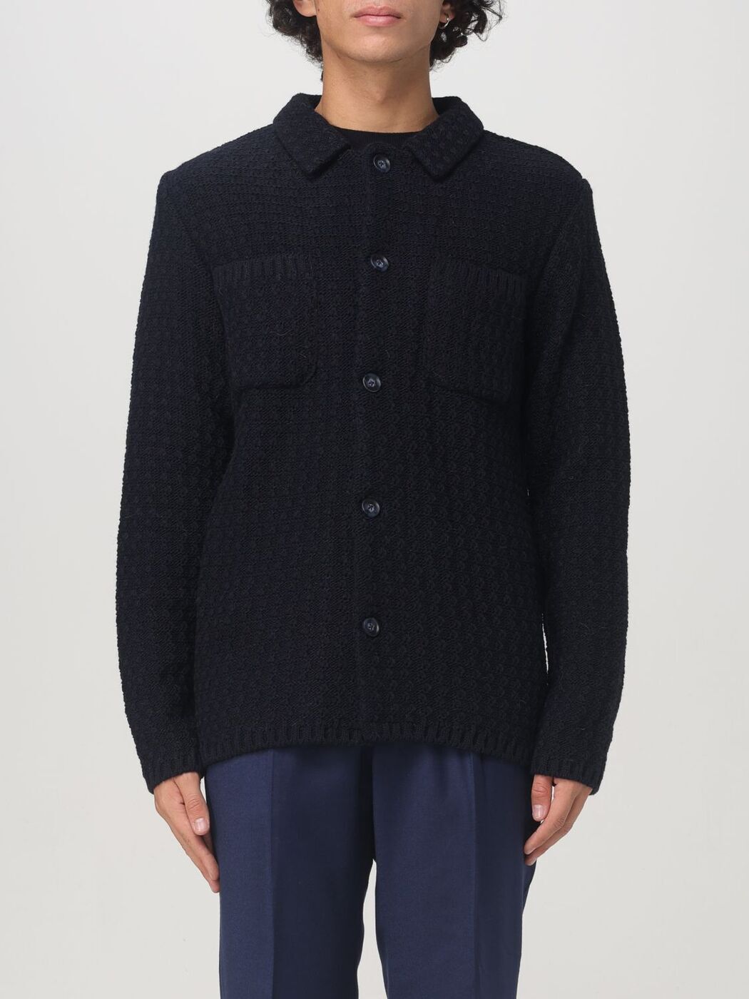 ޥ˥奨롦å MANUEL RITZ  ˥åȥ  ֥롼 Knitwear 3732M591243864 Blue...