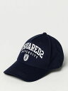 【本日ポイント4倍!!】 ディースクエアード DSQUARED2 ハット 帽子 ガールズ ブルー Hats DQ2484D00YT Blue 関税 送料無料 ラッピング無料 2025AW gi
