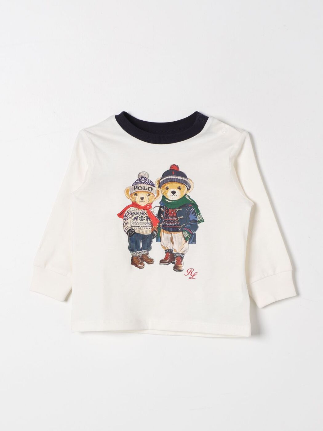 ݥե POLO RALPH LAUREN 󥰥꡼T T ܡ ۥ磻 Long sleeve t-...