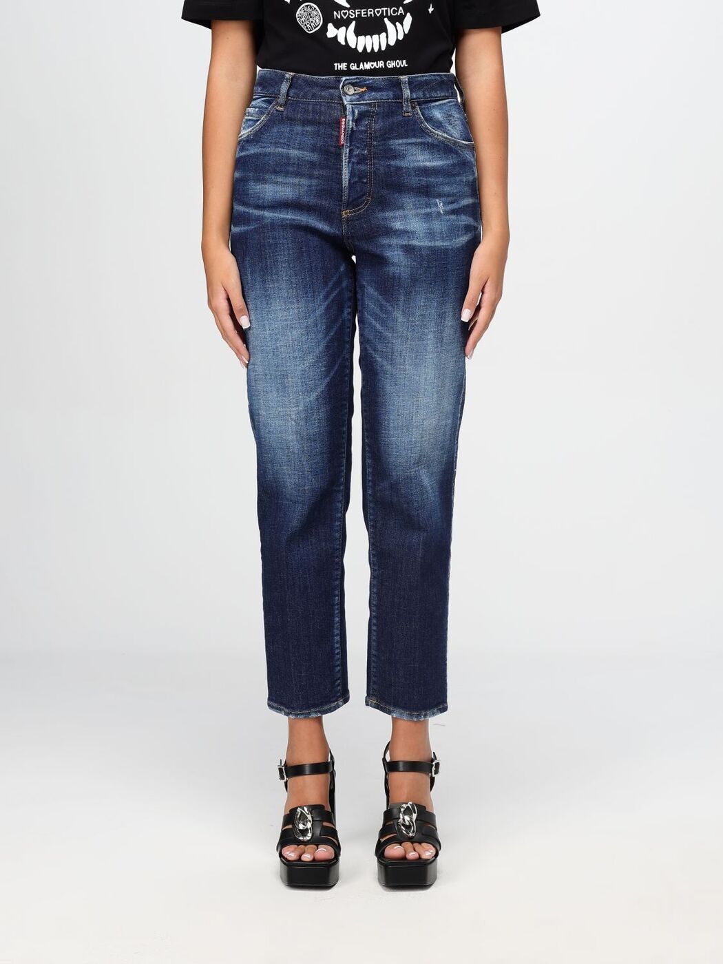 ݥȺ4!! ǥ DSQUARED2 ǥ˥ ǥ ֥롼 Jeans S72LB0788S30872...