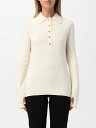 【本日ポイント4倍!!】 クレージュ COURREGES ポロシャツ レディース ホワイト Polo 324MPO037FI0049 White 関税 送料無料 ラッピング無料 2025AW gi