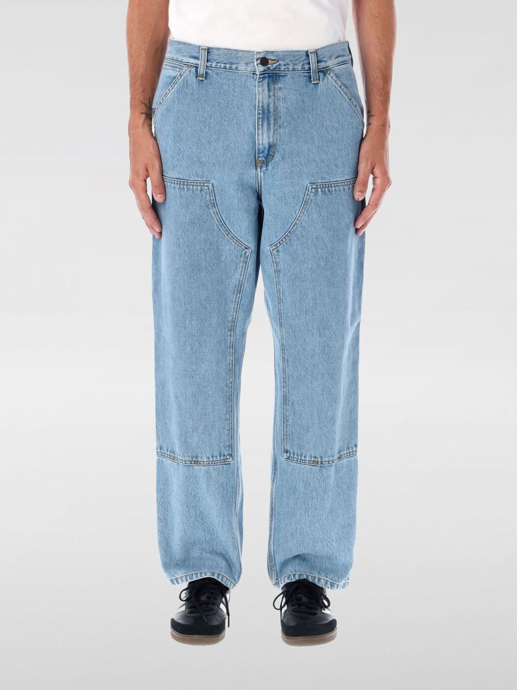 ϡ ֥塼ԡ CARHARTT WIP ǥ˥  Jeans I032699 Blue 1  ̵ åԥ...