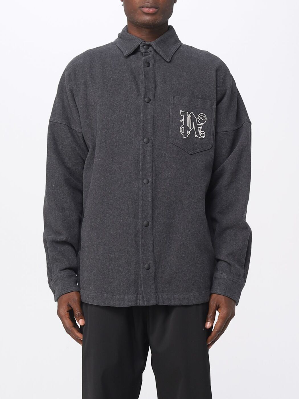 ѡ 󥸥륹 PALM ANGELS   졼 Shirts PMES002E23FAB001 Grey  ̵...