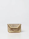 【三連休限定1000円OFF】 ステラ マッカートニー STELLA MCCARTNEY カードホルダー 財布 レディース ベージュ Wallets and Card Holders 7P0032WP0230 Beige 関税 送料無料 ラッピング無料 2024AW gi