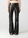 【本日ポイント4倍!!】 パーム エンジェルス PALM ANGELS ズボン パンツ レディース ブラック Trousers PWJB013F23LEA001 Black 関税 送料無料 ラッピング無料 2024AW gi