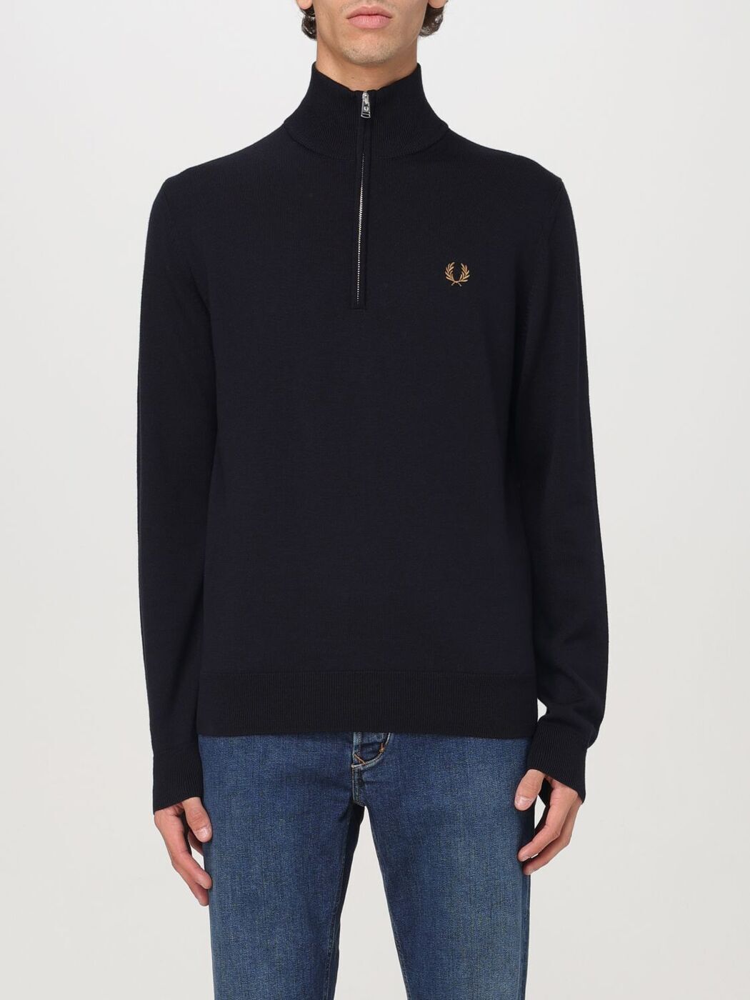 եå ڥ꡼ FRED PERRY  ˥åȥ  ֥롼 Knitwear K7624 Blue  ̵ ...