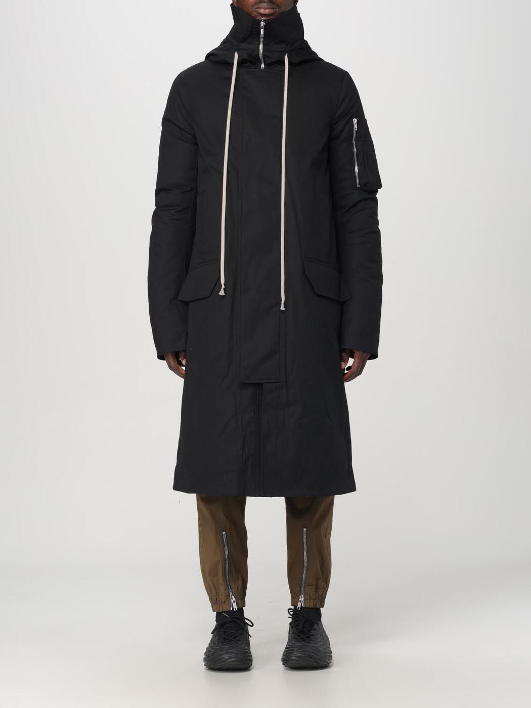 å  RICK OWENS 㥱å  ֥å Jackets RU02D6980TE Black  ̵ ...