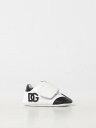 【本日ポイント4倍!!】 ドルチェ&ガッバーナ DOLCE&GABBANA スニーカー シューズ ベビーユニセックス ホワイト Shoes DK0151A5876 White 関税 送料無料 ラッピング無料 2025AW gi