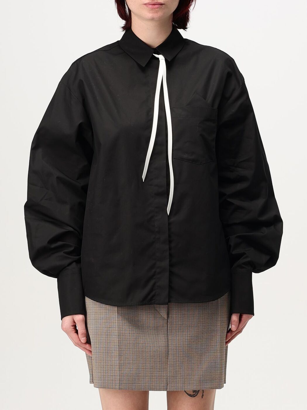 1000OFF!! ݡĥޥå SPORTMAX  ǥ ֥å Shirts 2422116023600 Black  ̵ åԥ̵ 2025AW gi