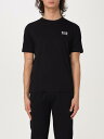 イーエーセブン EA7 Tシャツ メンズ ブラック T-shirts 8NPT25PJVPZ Black 関税 送料無料 ラッピング無料 2025SS gi