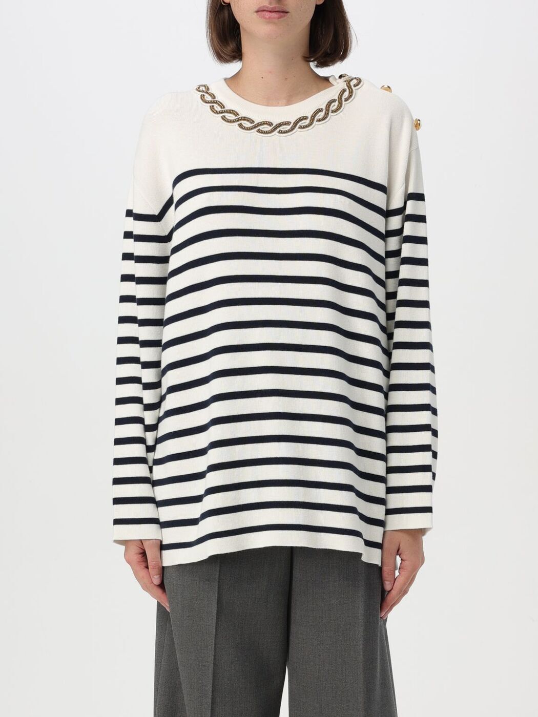 Х VALENTINO  ˥åȥ ǥ ͥӡ Knitwear 5B3KC58C8PC Navy  ...