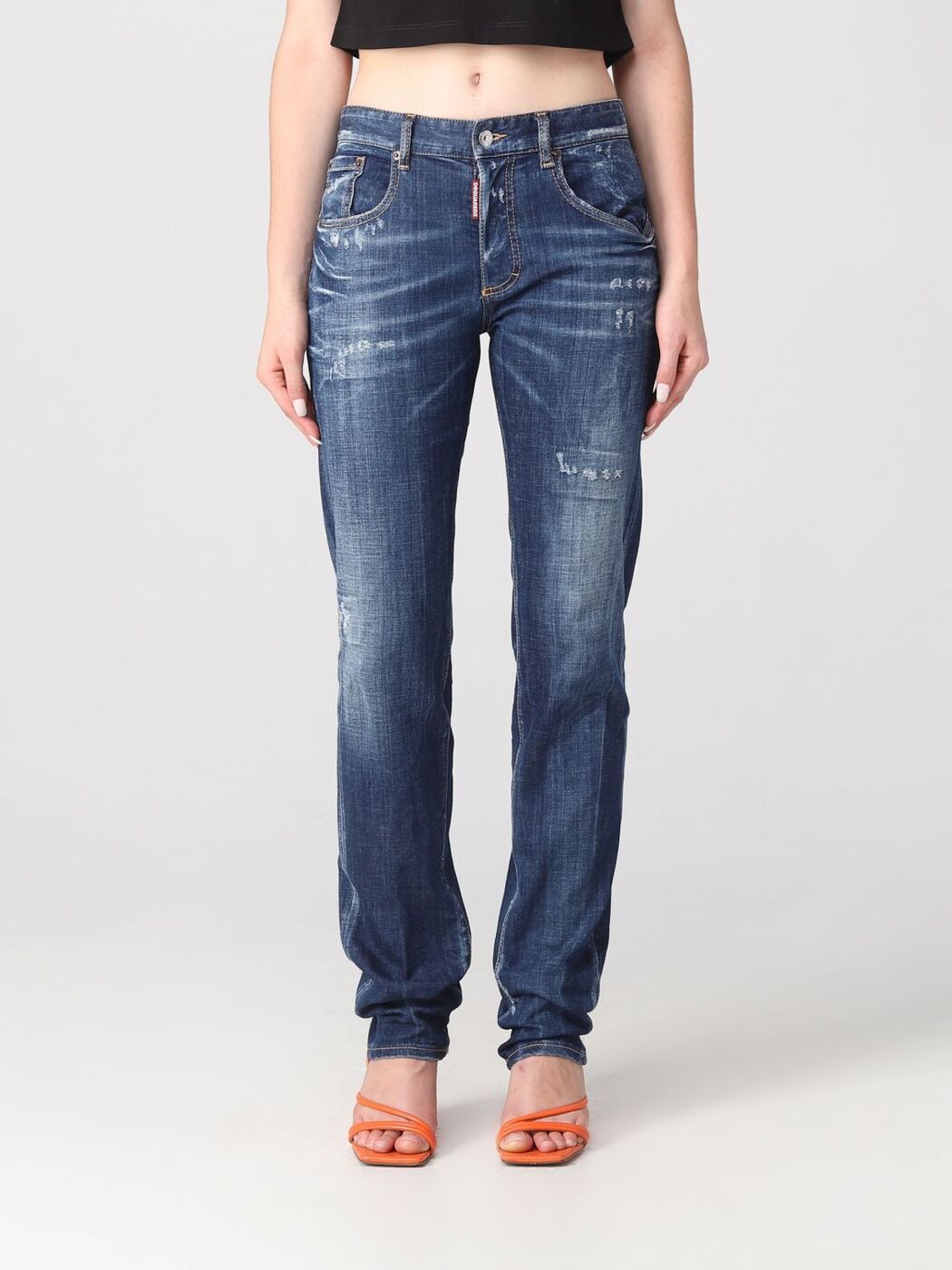 ǥ DSQUARED2 ǥ˥ ǥ ֥롼 Jeans S72LB0653S30342 Blue  ̵ ...