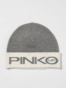 【本日ポイント4倍!!】 ピンコキッズ PINKO KIDS ハット 帽子 ガールズ グレー Hats F4PIJGHT097 Grey 関税 送料無料 ラッピング無料 2025AW gi
