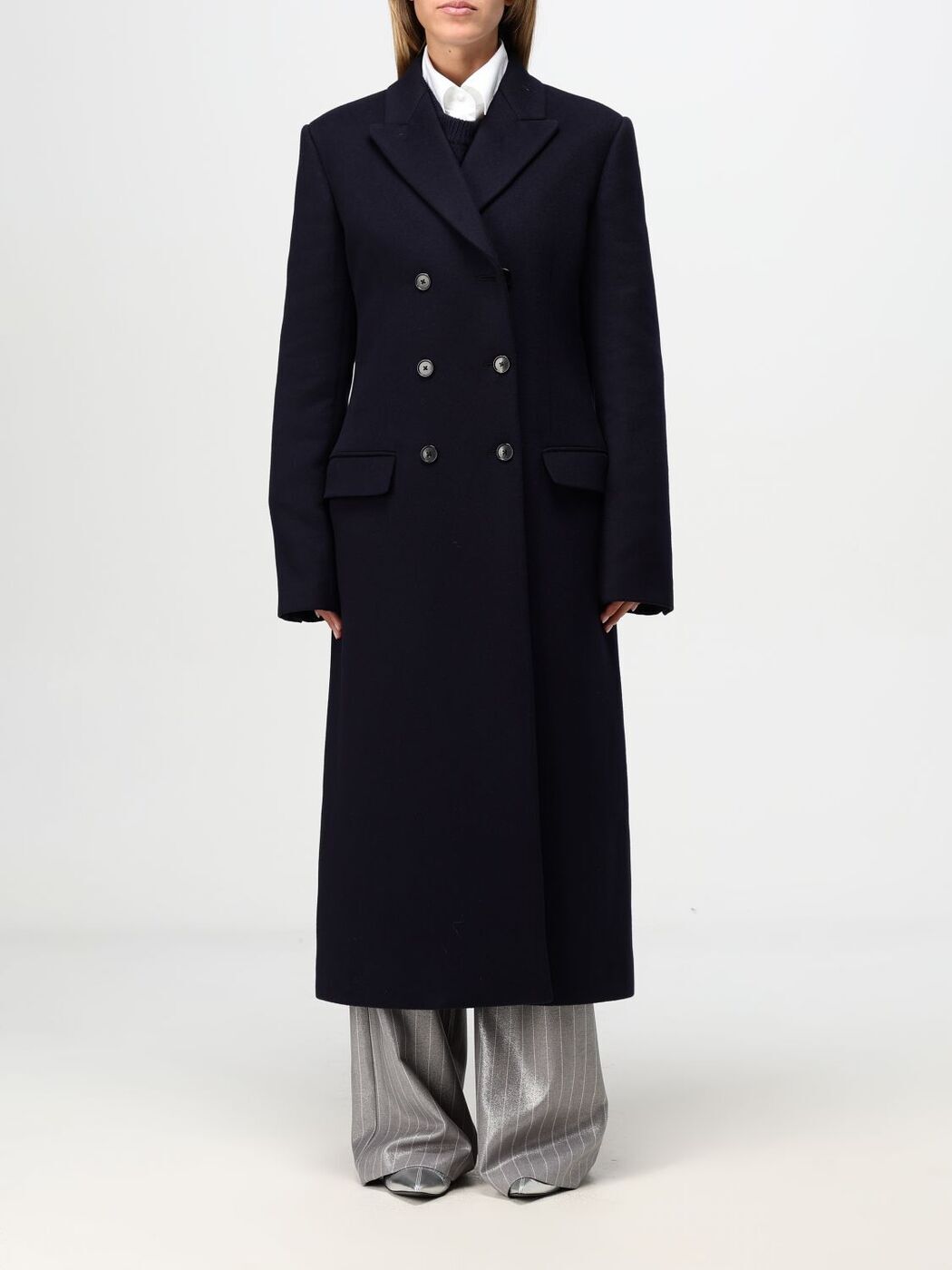 【ブラックフライデー！クーポン配布中】 ザ ロウ THE ROW トレンチコート コート レディース ブルー クリスマス Coats and trench coats 8338W3140 Blue 関税 送料無料 ラッピング無料 2025AW giのサムネイル
